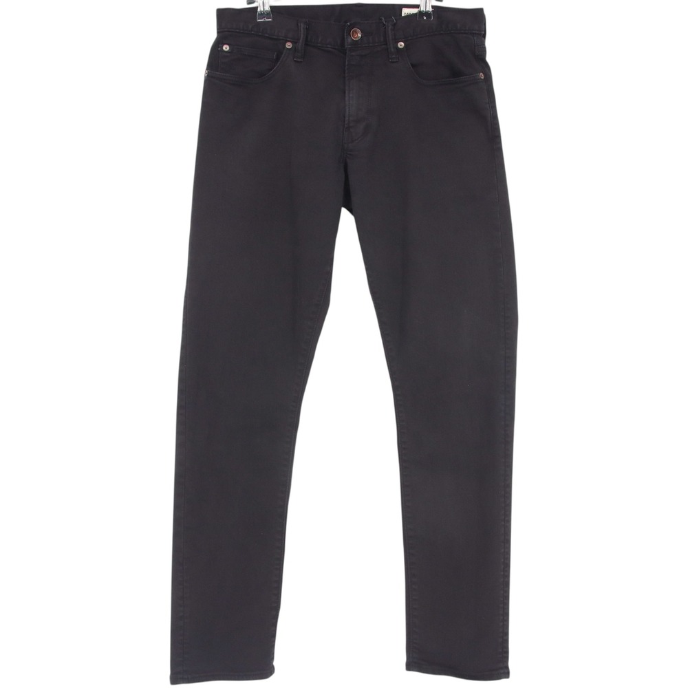 Todd Snyder Mens Stretch 5-Pocket Chino Pants Black Size 30x32 Casual Travel